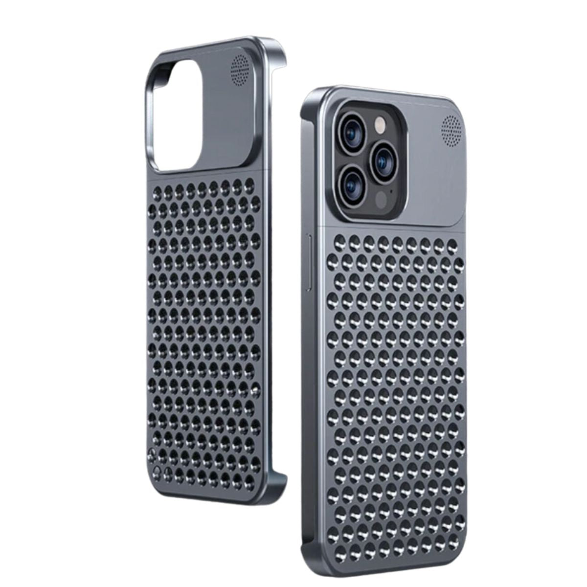 Carcasa Infinite™ Aluminum | Antishock y aromaterapia
