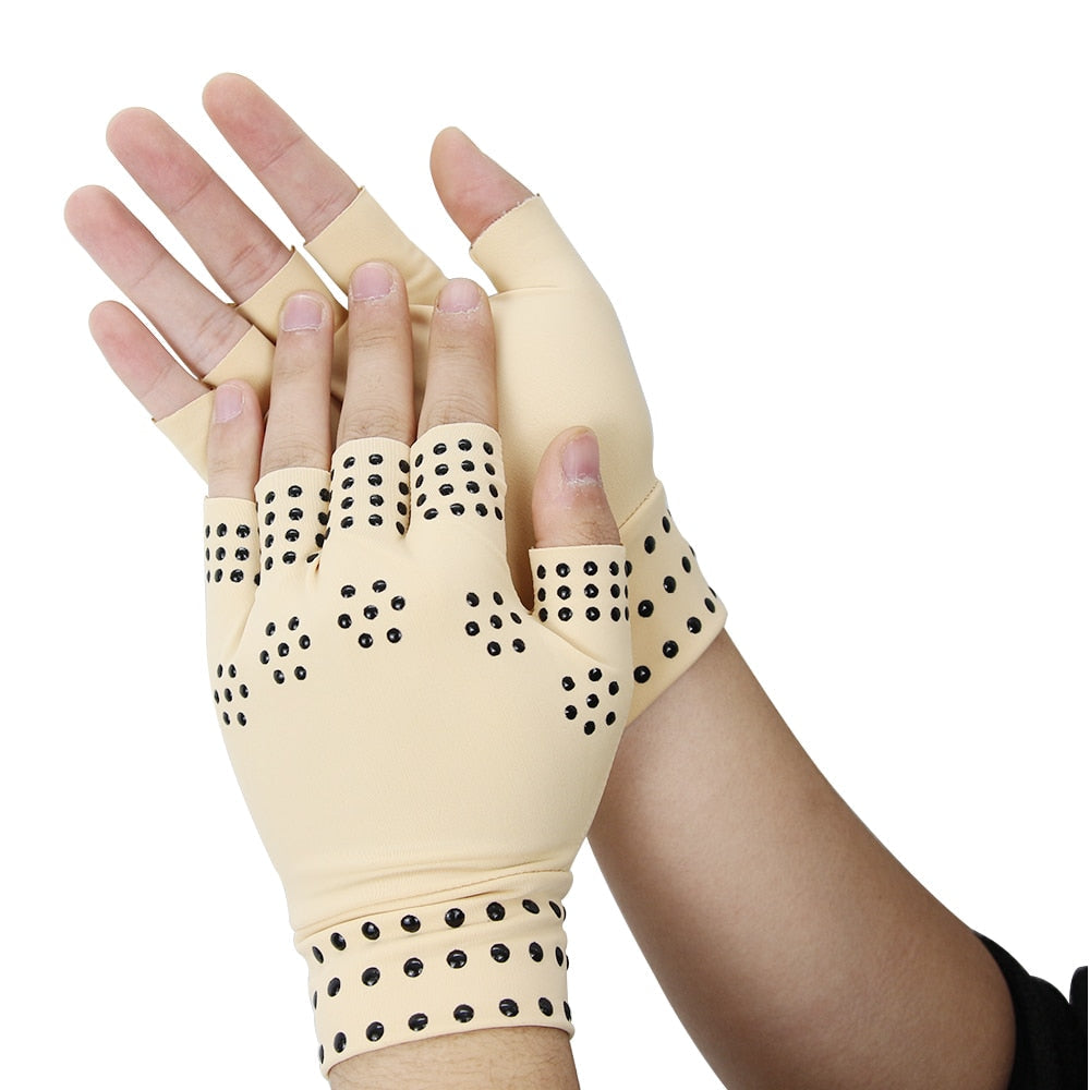 Guantes compresión GlovexPRO™ terapia magnética para dolores y artritis