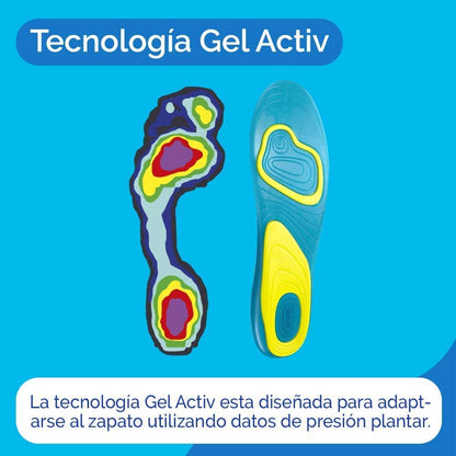 Plantillas ortopédicas ActivePRO™ de gel activo
