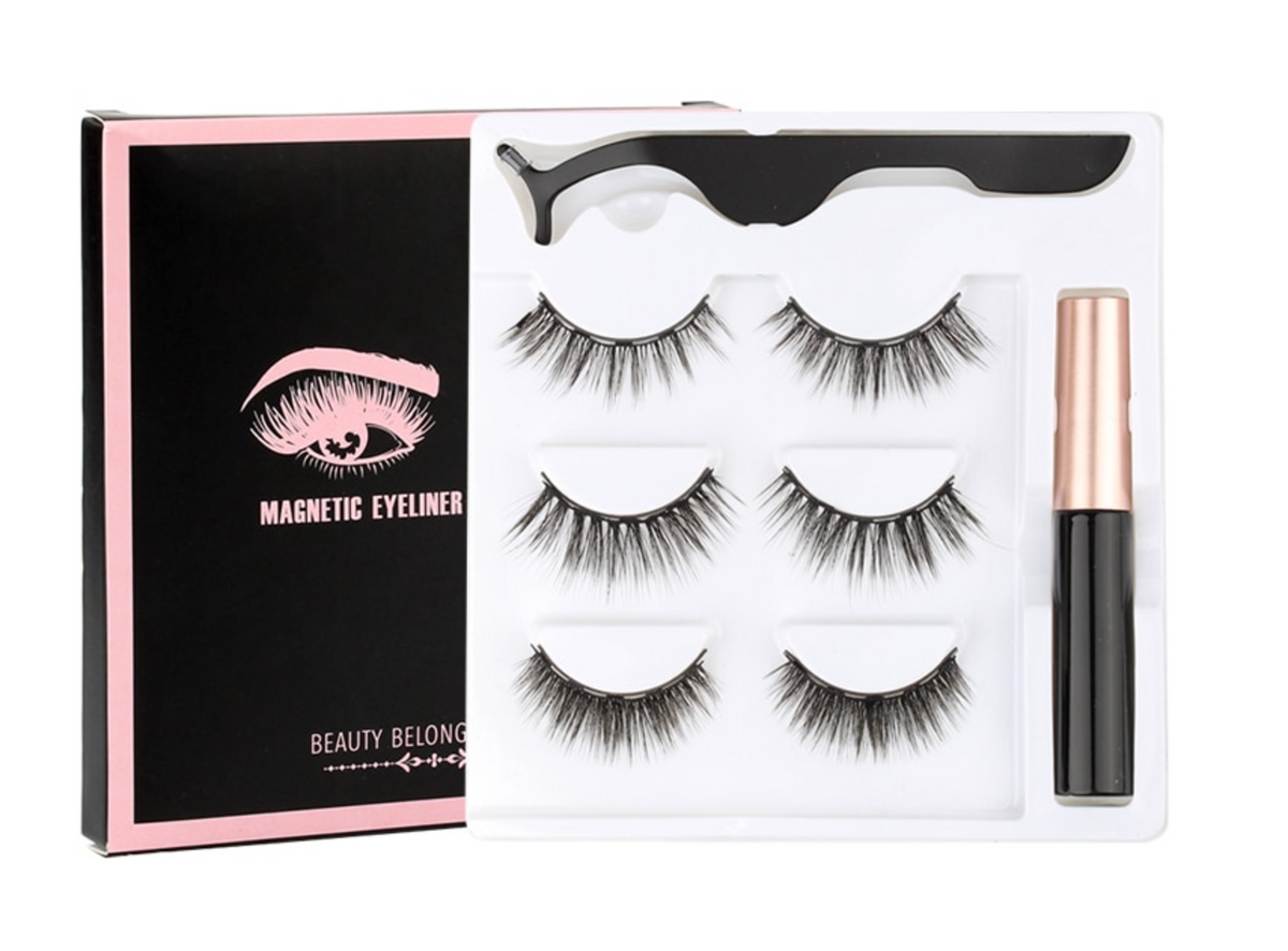 SuperLash™ Pro - Pestañas magnéticas con delineador
