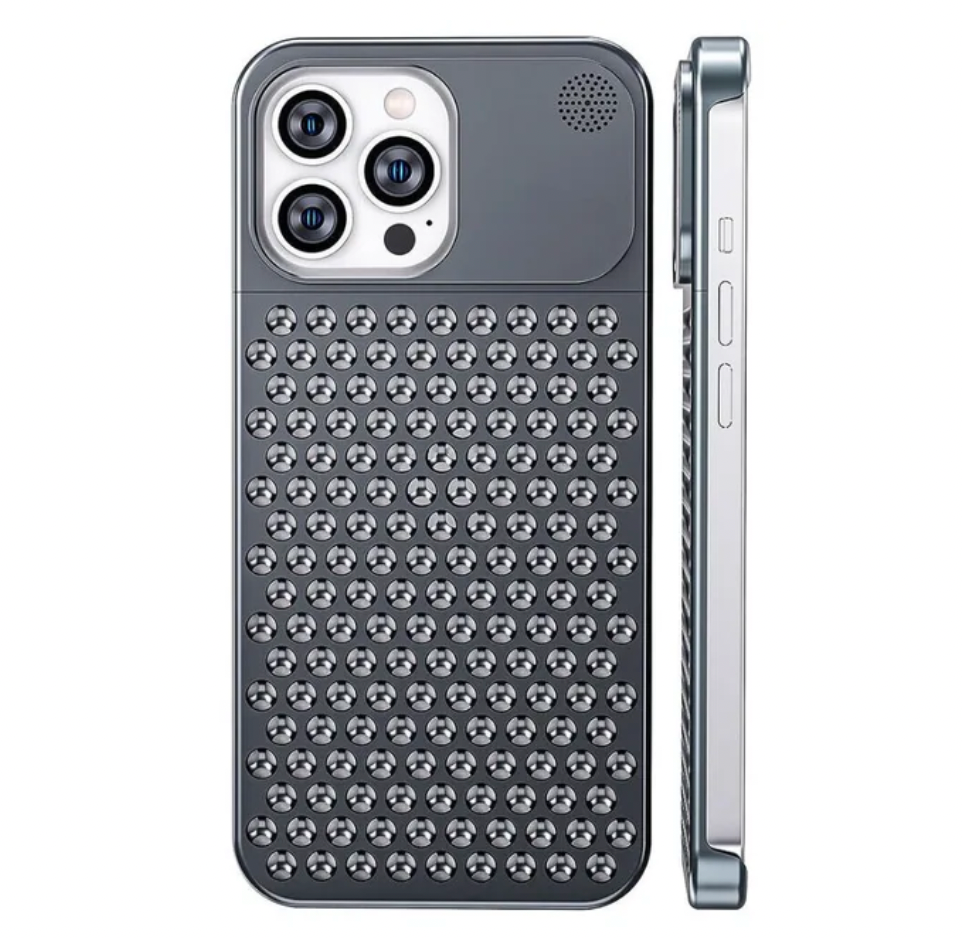 Carcasa Infinite™ Aluminum | Antishock y aromaterapia