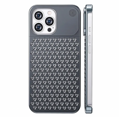 Carcasa Infinite™ Aluminum | Antishock y aromaterapia