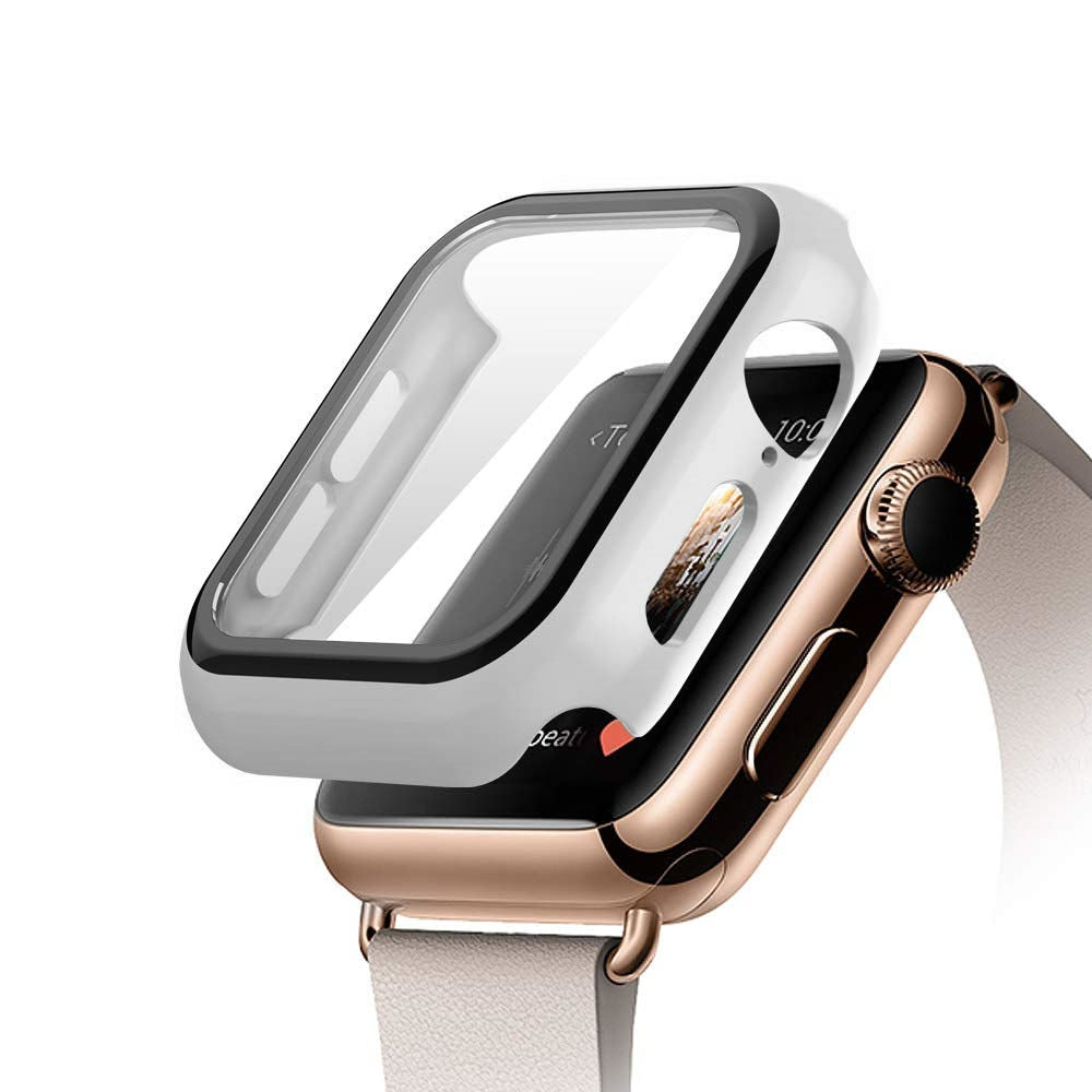 Protector de pantalla completo Apple Watch con vidrio templado