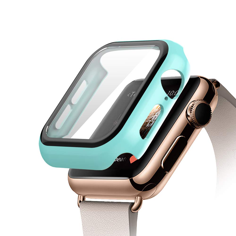 Protector de pantalla completo Apple Watch con vidrio templado