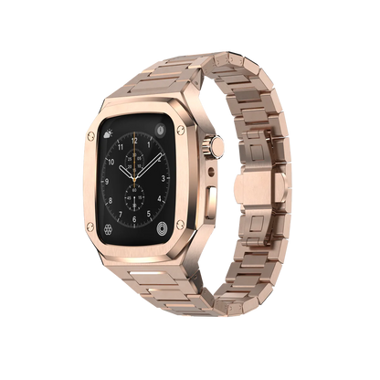 Royal ™ Metal series - Correa + protector para Apple Watch