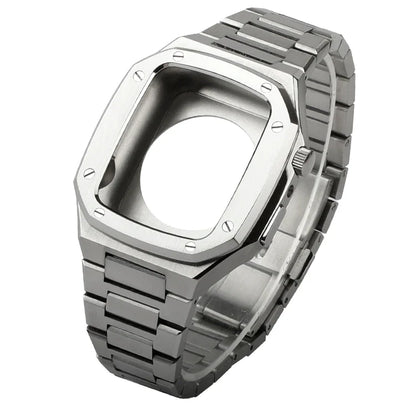Royal ™ Metal series - Correa + protector para Apple Watch