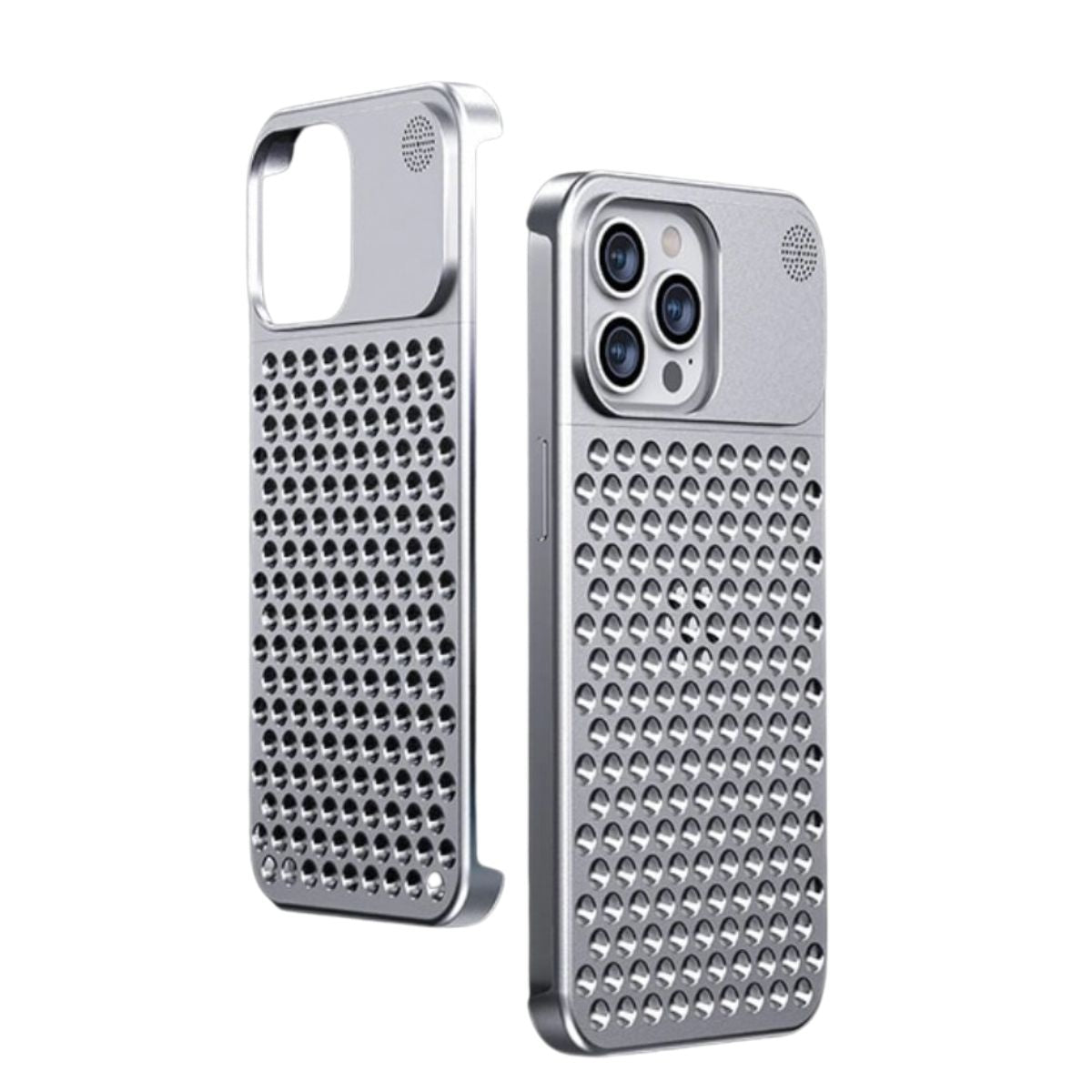 Carcasa Infinite™ Aluminum | Antishock y aromaterapia