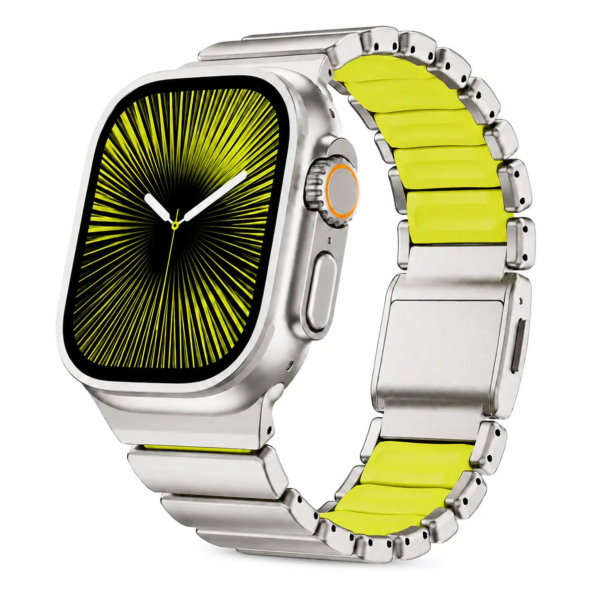 WatchBand Active — Correa de Titanio y Silicona para Apple Watch