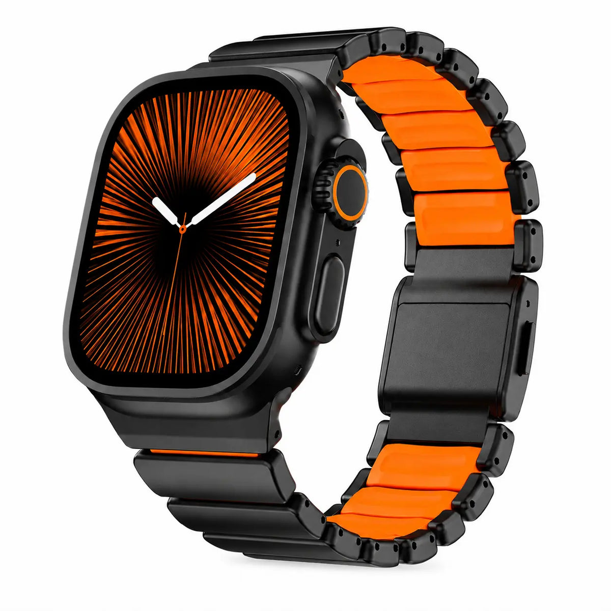 WatchBand Active — Correa de Titanio y Silicona para Apple Watch