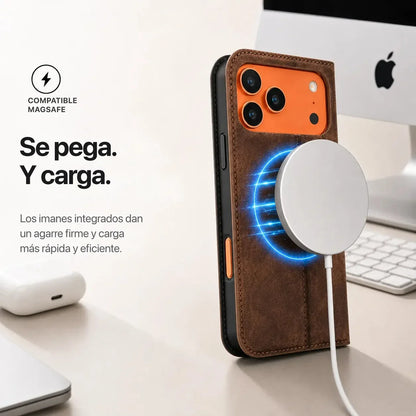 MagCase Flip — Carcasa Folio con Billetera MagSafe