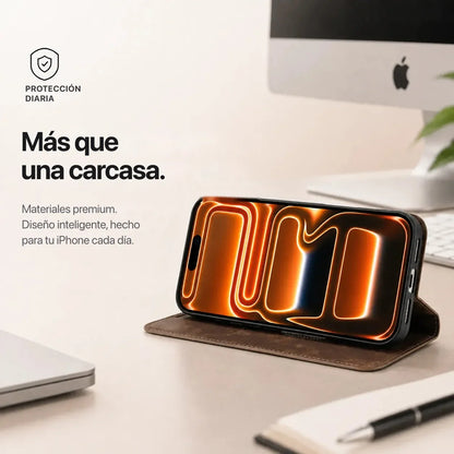 MagCase Flip — Carcasa Folio con Billetera MagSafe