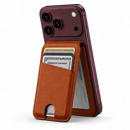 MagWallet — Billetera MagSafe con soporte y bloqueo RFID