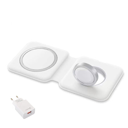 Cargador Magsafe Duo Alpha™ cromado