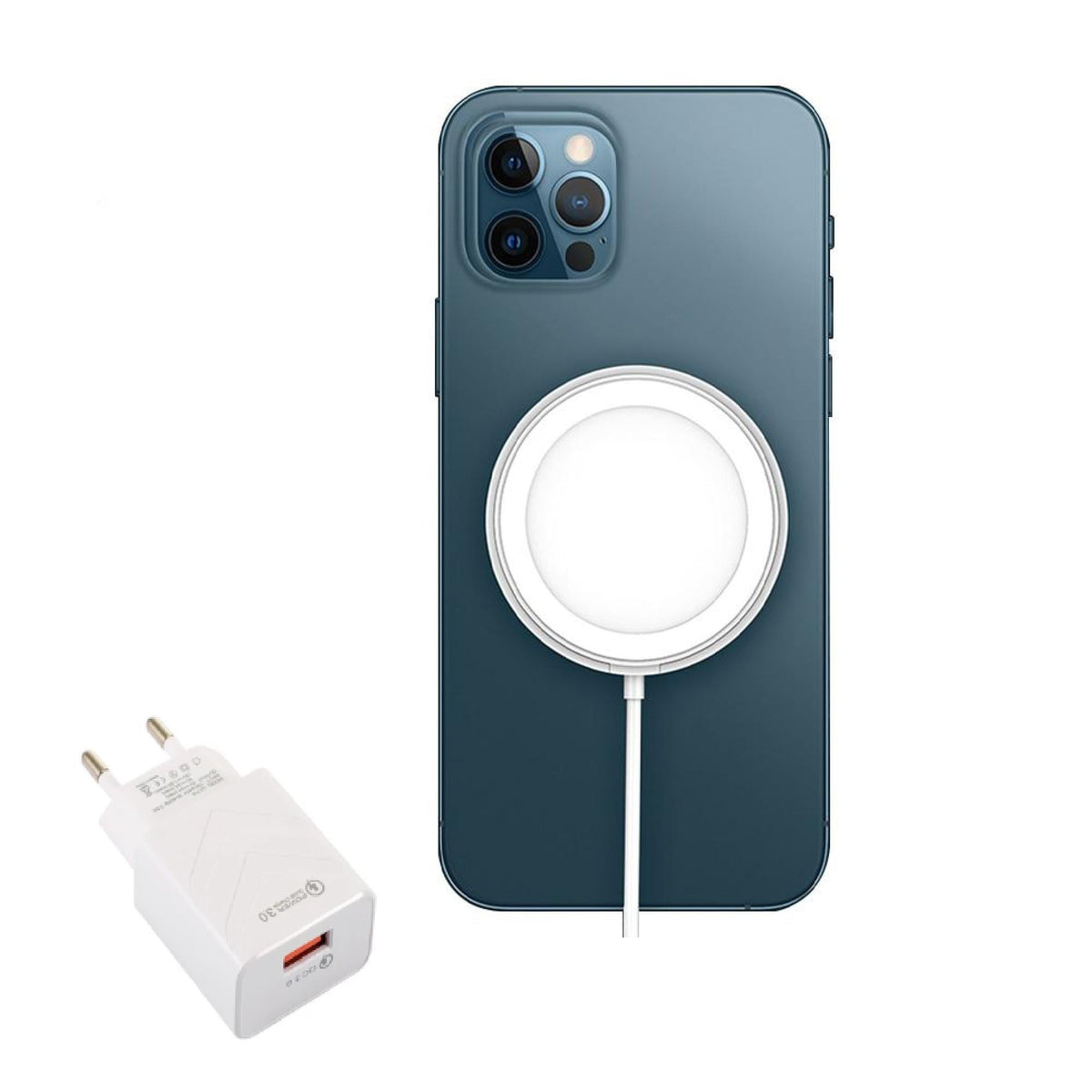Cargador magnético Magsafe para iPhone 12 - 15 series