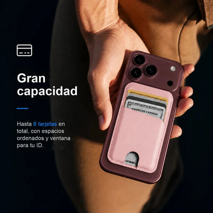 MagWallet — Billetera MagSafe con soporte y bloqueo RFID