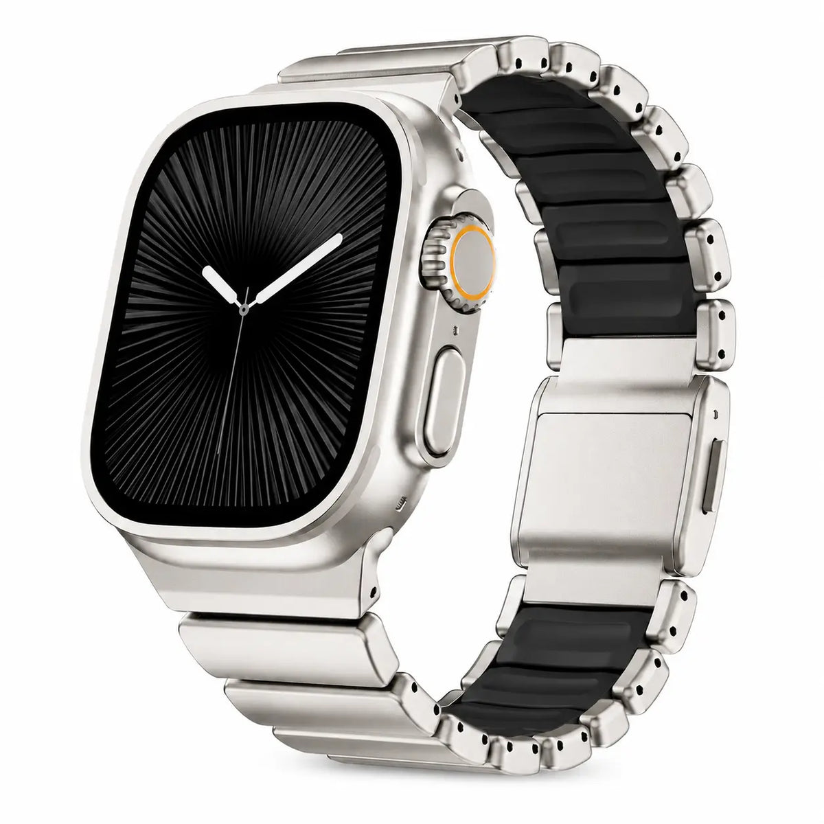 WatchBand Active — Correa de Titanio y Silicona para Apple Watch