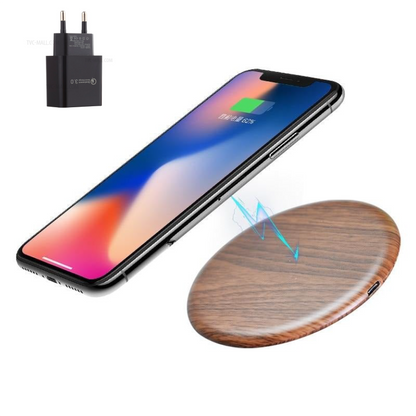 OrangePad™ cargador rápido Wireless Wooden Series