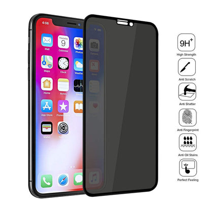 Lámina de vidrio anti miradas para iPhone