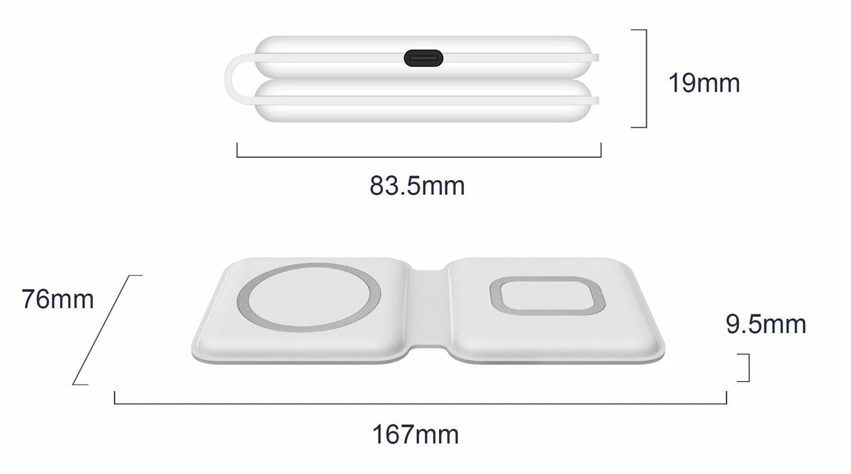 Cargador inalámbrico AlphaDuo™ 2