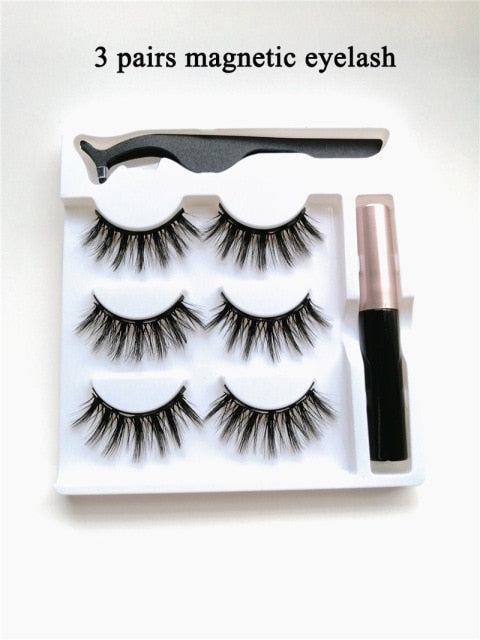 SuperLash™ Pro - Pestañas magnéticas con delineador