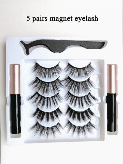 SuperLash™ Pro - Pestañas magnéticas con delineador
