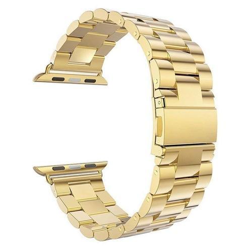 Exclusiva correa de acero inoxidable de lujo para Apple Watch