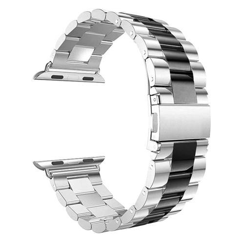Exclusiva correa de acero inoxidable de lujo para Apple Watch