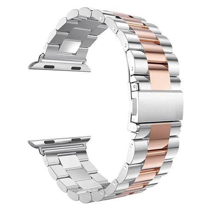 Exclusiva correa de acero inoxidable de lujo para Apple Watch