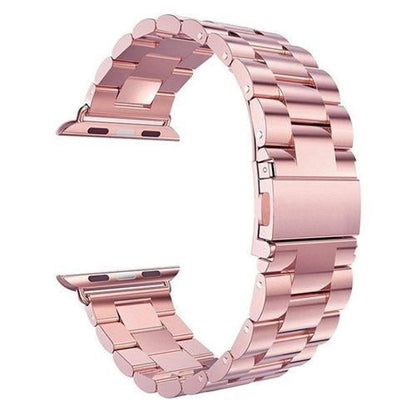Exclusiva correa de acero inoxidable de lujo para Apple Watch