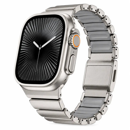 WatchBand Active — Correa de Titanio y Silicona para Apple Watch