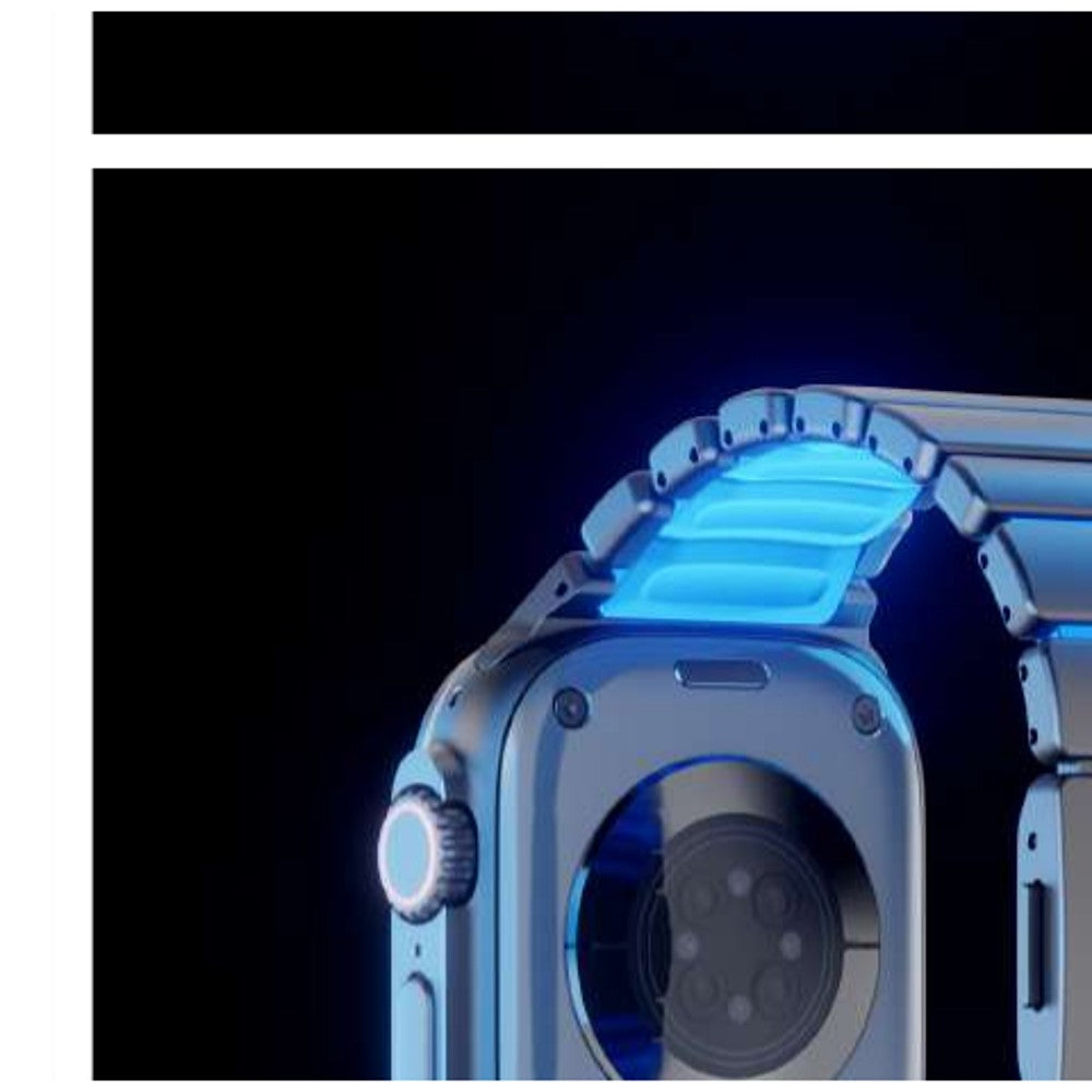 WatchBand Active — Correa de Titanio y Silicona para Apple Watch